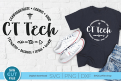 CT Tech svg, a CT technologist unisex svg design for crafts Product Image 1
