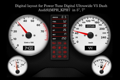 Digital Layout for Power Tune Digital Ultrawide V5 Dash Product Image 2