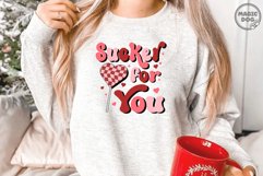 Sucker For You|Retro Valentine Day|Candy Heart Coquette Product Image 2