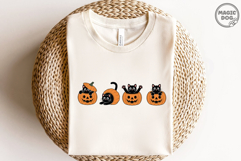 Halloween Pumpkin and Black Cat|Vintage Halloween Spooky Product Image 2