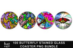 Butterfly Coaster Bundle| Round Sublimation | Square Coaster Product Image 2
