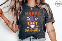 Happy Owl-O-Ween Owl Witch|Owl Lover|Spooky Season Owl Product Image 2