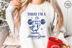 Serious Goose Today|I&#039;m A Serious Goose|Funny Silly Goose Product Image 2