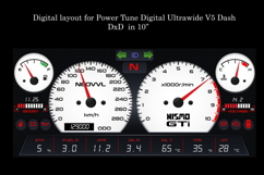 Digital Layout for Power Tune Digital Ultrawide V5 Dash Product Image 2