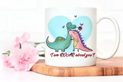 Valentine Sublimation PNG, Romantic Couple Silhouette Product Image 2