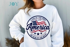 America Clipart PNG Sublimation Design Product Image 3