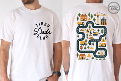 Tired Dads Club|Dad Construction|Car Track Play Mat Dad PNG Product Image 2
