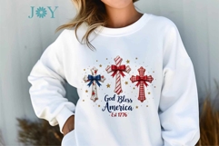 God Bless America Clipart PNG Sublimation Design Product Image 3