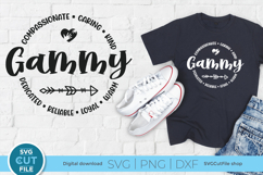 Gammy svg, Gammy heart svg, a grandma Gammy svg for crafters Product Image 1