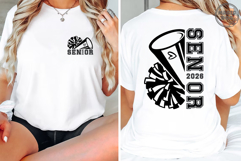 Cheer Senior 2026|Class of 2026|Senior Cheerleader 2026 SVG Product Image 2