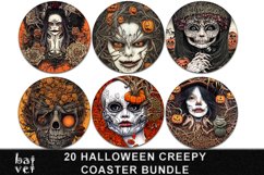 Creepy Halloween Coaster Bundle | Haunted Gothic Bundle Product Image 2