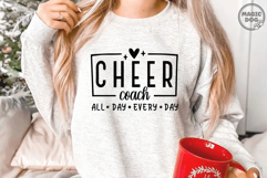 Cheer Coach|Cheer Mom|Team Cheerleader|Cheer Life|Mom Life Product Image 2