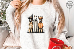 Halloween Ghost German Shepherd Dog|Ghost Dog, Pumpkin Dog Product Image 2