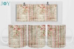 VINTAGE SUBLIMATION MUG WRAP DESIGN COFFEE CUP TEMPLATE Product Image 2