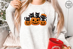 Cat Halloween Pumpkin|Halloween Spooky Season|Fall Pumpkin Product Image 2
