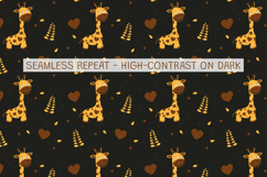 Cute Baby Giraffe Seamless Pattern Product Image 2