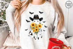 Cowprint Ghost|Western Halloween|Spooky Cowboy Ghost PNG Product Image 2