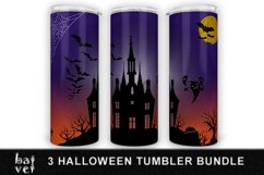 Halloween Tumbler Sublimation Bundle PNG Product Image 2