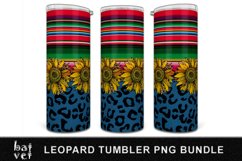 Leopard Tumbler Sublimation Bundle Designs PNG Product Image 4