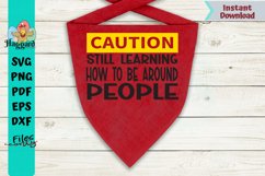 CAUTION LEARNING PEOPLE Product Image 2