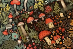 Rustic Woodland Digital Papers - Seamless Patterns Product Image 2