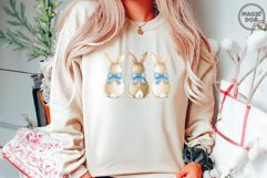 Watercolor Easter Bunny|Easter Coquette|Cotton Tails Bunny Product Image 2