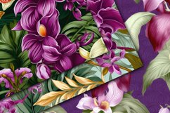 Exotic Orchids Digital Papers - Seamless Patterns Product Image 2