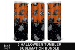 Halloween Tumbler Sublimation Bundle PNG Product Image 4
