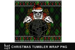 Christmas Tumbler Design for Men | Tumbler Sublimation PNG Product Image 2