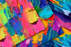 Paint Rainbow Digital Papers - 16 Seamless Paper Product Image 2