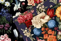 Vintage Bouquets Digital Papers - Seamless Patterns Product Image 2