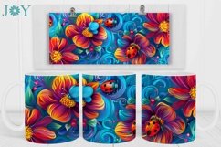 SUBLIMATION MUG WRAP DESIGN COFFEE CUP TEMPLATE Product Image 2