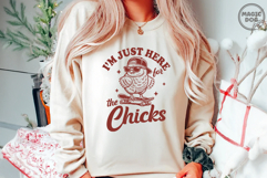I’m Just Here for the Chicks Retro Easter|Boys Easter|Chicks Product Image 2