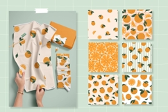 Oranges Elements &amp; Patterns | EPS PNG JPG Product Image 2