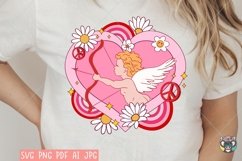 Valentines svg, Retro Valentines svg, Groovy Valentines svg Product Image 1