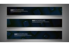 Set banner background for your design. vector graphic design Product Image 1