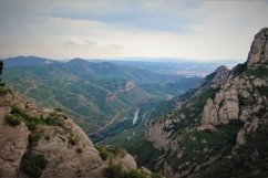 Impressive Montserrat mountains in Catalunya, Spain Product Image 1