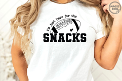 I&#039;m Just Here For The Snacks|Football Game Day|Team Halftime Product Image 3