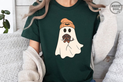 Halloween Dachshund Ghost Halloweenie|Dachshund Doxie SVG Product Image 3