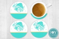 MINIMALIST MUSHROOM11OZ 12OZ 15OZ COFFEE MUG/CUP WRAP DESIGN Product Image 3