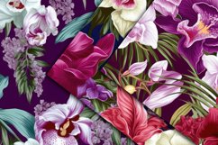 Exotic Orchids Digital Papers - Seamless Patterns Product Image 3