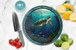TURTLE PNG CLIPART FOR DOOR HANGER, COASTERS AND MORE Product Image 3