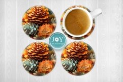 FALL MUG SUBLIMATION DESIGN, COFFEE MUG WRAP Product Image 3