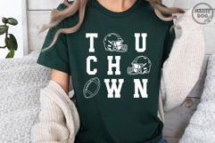 Touchdown Season|Football Season Game Day|Ballpark Mom SVG Product Image 3