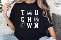 Touchdown Season|Football Season Game Day|Ballpark Mom SVG Product Image 3
