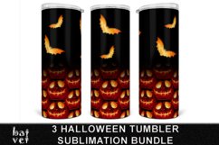 Halloween Tumbler Sublimation Bundle PNG Product Image 2