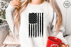 Distressed American Flag|American Flag Patriotic SVG Product Image 3