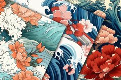 The Wave Digital Papers - Seamless Patterns Product Image 3