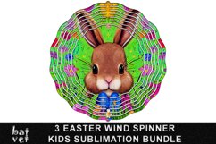 Easter Wind Spinner Sublimation Bundle | Kids Design PNG Product Image 3