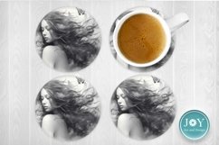 GIRL AND BUTTERFLIES SUBLIMATION MUG DESIGN Product Image 3